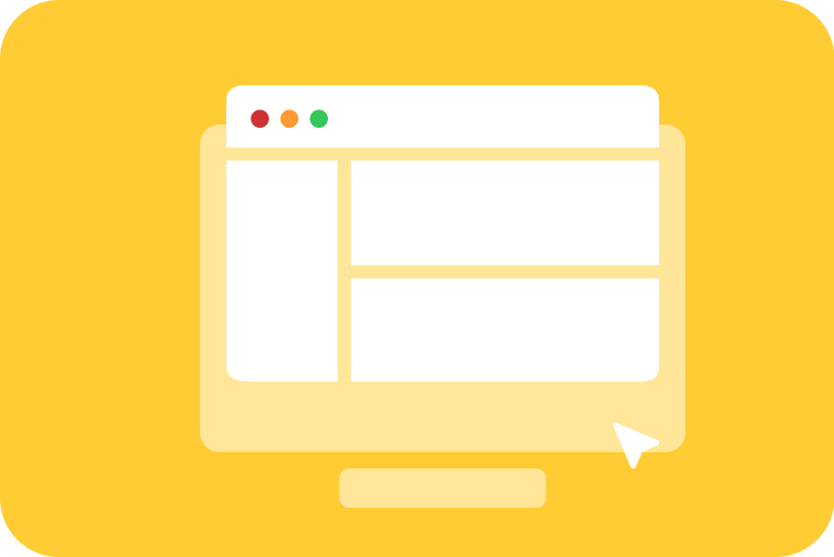 Mobile app mockup